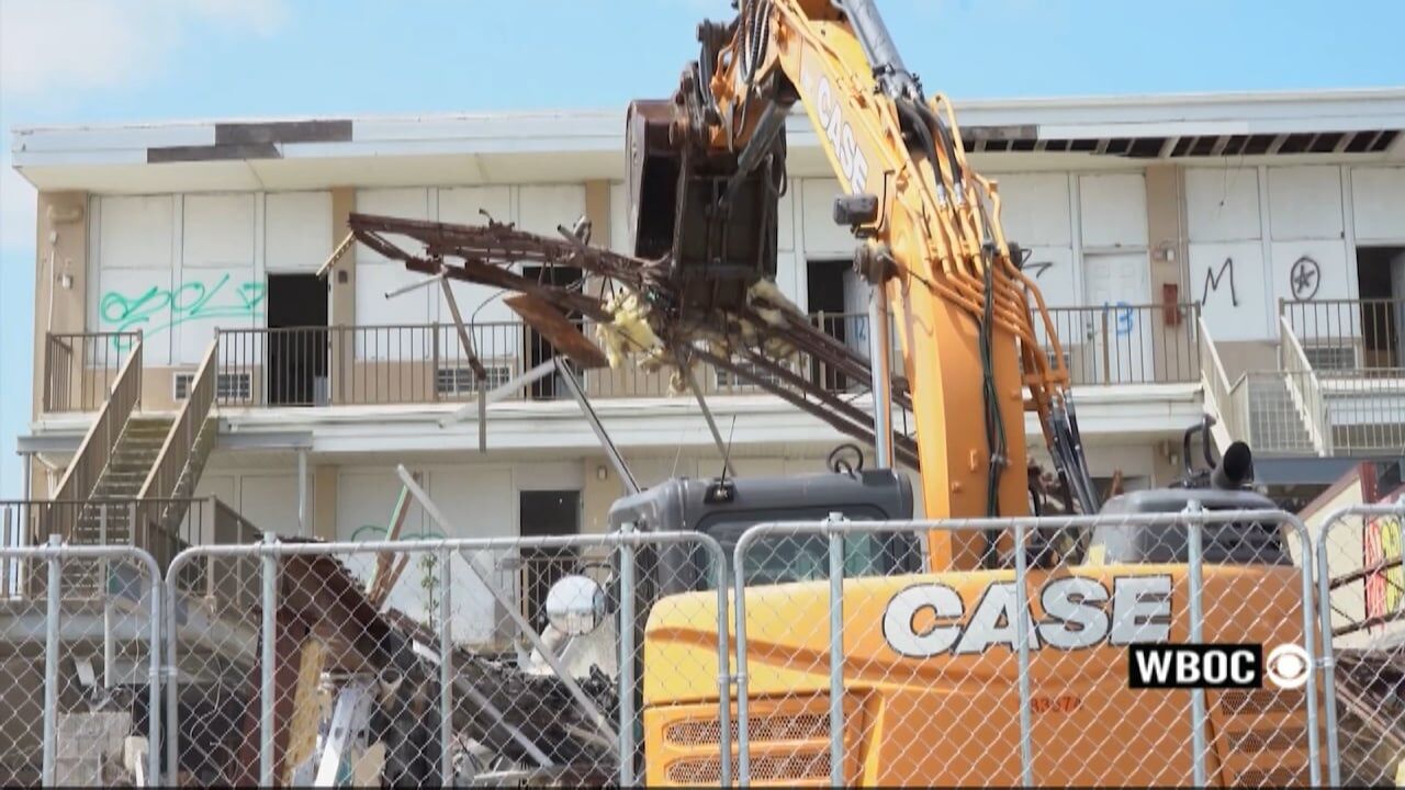 Buildings Come Down Along Rehoboth Beaches Boardwalk